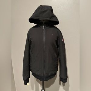 Tommy Hilfiger Men's Hooded Sherpa lined Jacket